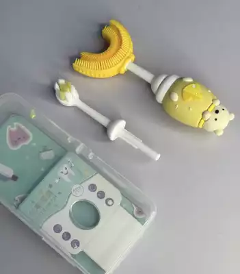 Детская зубная щетка 2в1